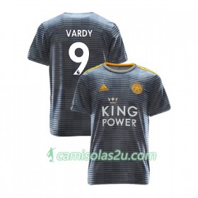 Camisolas de Futebol Leicester City Jamie Vardy 9 Equipamento Alternativa 2018/19 Manga Curta